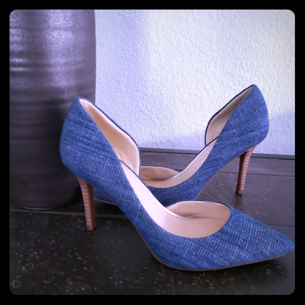 Denim Pumps